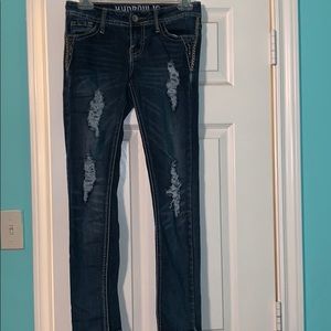 Hydraulic Ripped Jeans